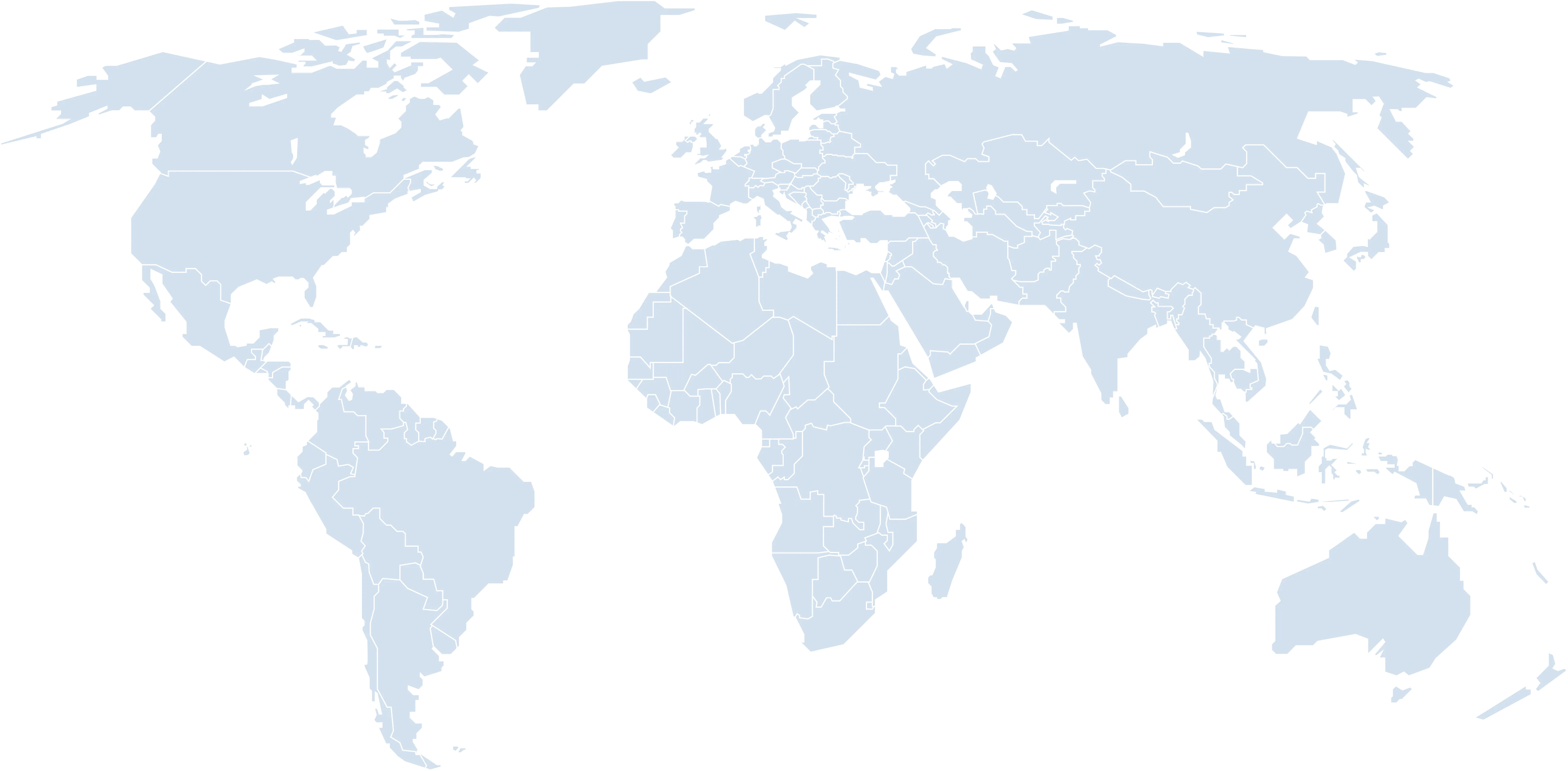 Tradeasia Global Presence World Map